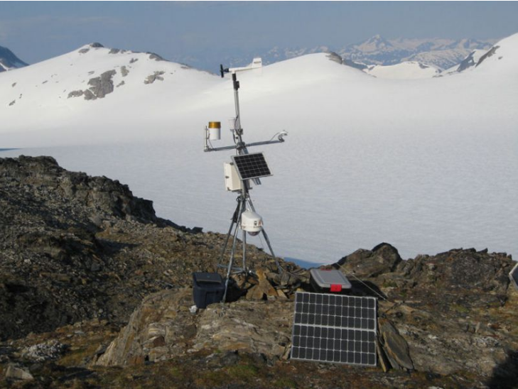 Outdoor Weather Data Collection Solar Charging & Storage Solution for 24/7 Monitoring Megasolar