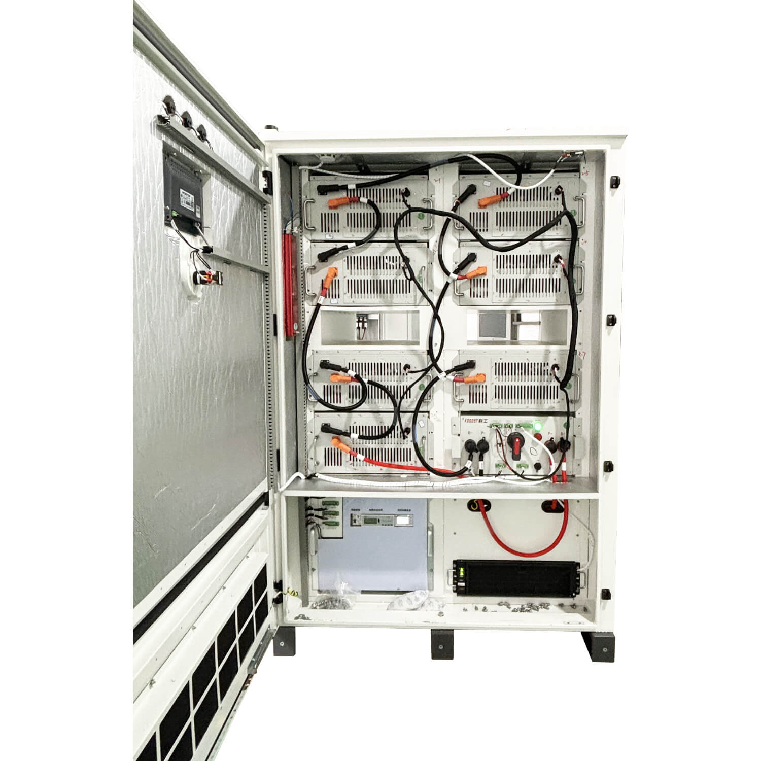 100kWh 200kWh Commercial Solar Energy Storage Battery System LiFePO4 Air Cooling 121KWH Industrial & Utility Scale Applications Polinovel