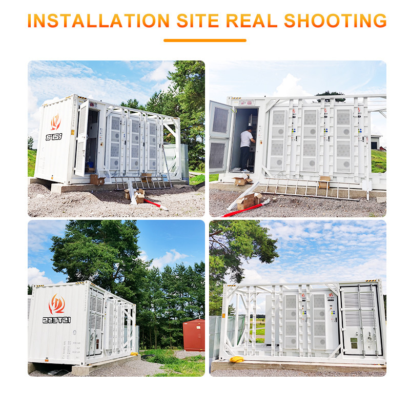 1MW 2MW Container Battery Energy Storage System 400-800V 20ft for Power Grid Stabilization and Peak Shaving