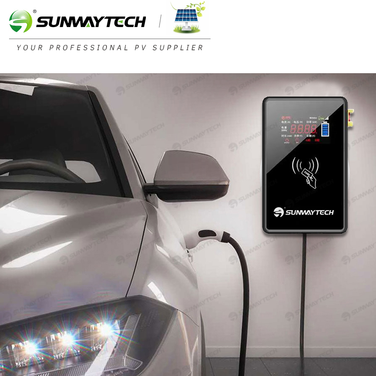 Solar EV Charging System 3.5KW Off-Grid Home Charging with 5kWh Battery Sunway