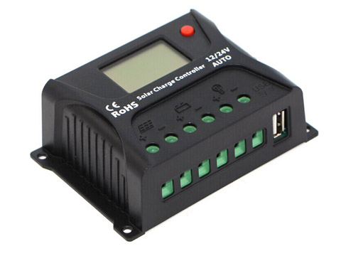 Solar Charge Controller 12V/24V/48V Auto Recognition PWM MPPT for Street Light and Home System Tsolar SC-80