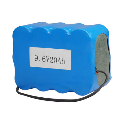 Rechargeable 6 Volt Lifepo4 20Ah Portable Battery Pack PVC Case Lightweight High-Cycle Life 6.4V 128Wh for Solar Storage and Backup Power