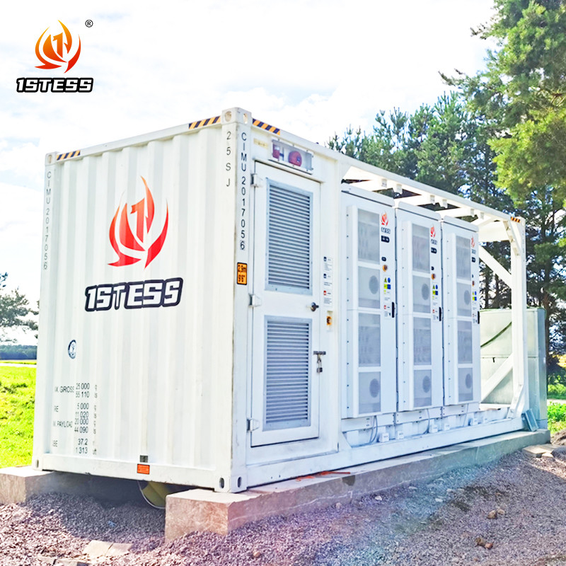 Remote Monitoring And Control BESS Container 1MWh 5MWh 10MWh Battery Capacity for Power Grid Stabilization and Peak Shaving