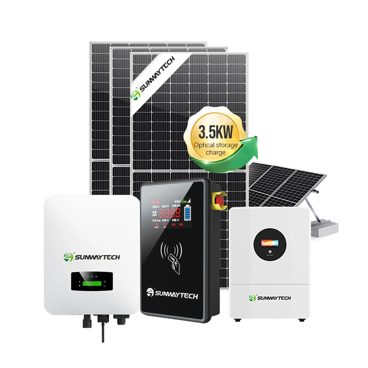 Solar EV Charging System 3.5KW Off-Grid Home Charging with 5kWh Battery Sunway