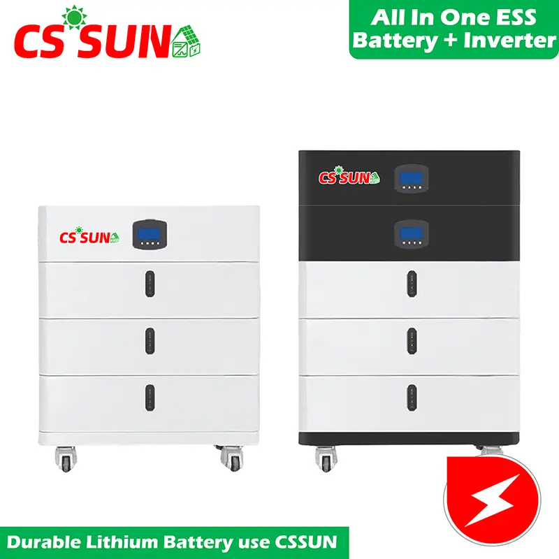 All-In-One ESS Stackable Brick (LiFePO4 Battery Pack + Inverter) 5KWH-25KWH Expandable Off-Grid/Backup Power Solution