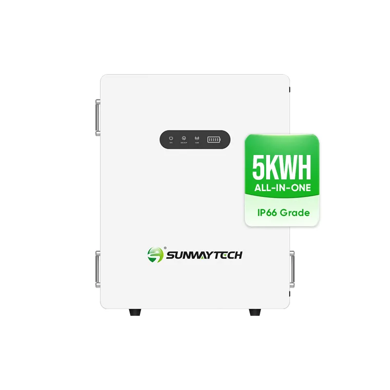 Sunway All In One 6Kw 5Kwh Energy Storage System LiFePO? Battery 6000 Cycles 10ms Backup Power for Residential Use