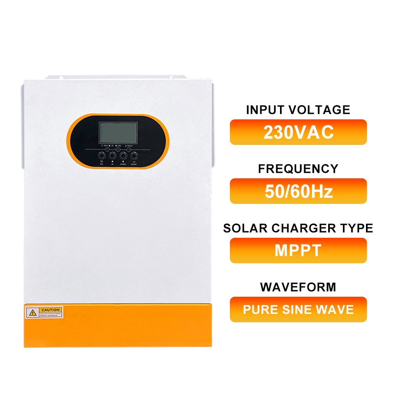 6.2kw 5.5KW 48V Pure Sine Wave Hybrid Solar Inverter MPPT Lithium Battery Compatible Off-Grid Home Backup Power