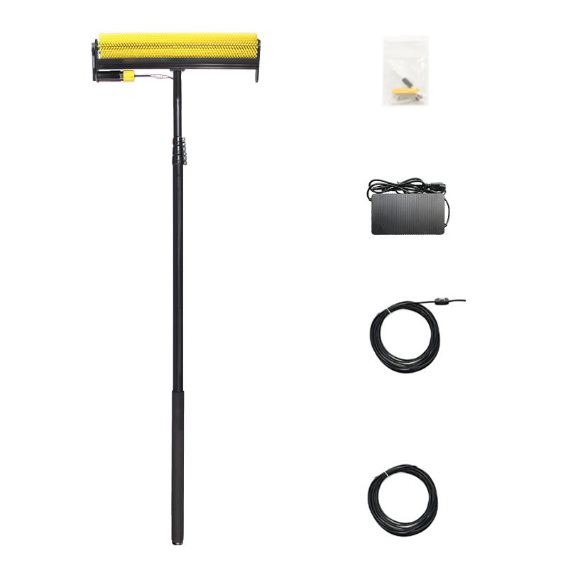 Solar Panel Cleaning Machine Electric Rotating Brush with 24V 120W Motor for Photovoltaic Panels Westarry