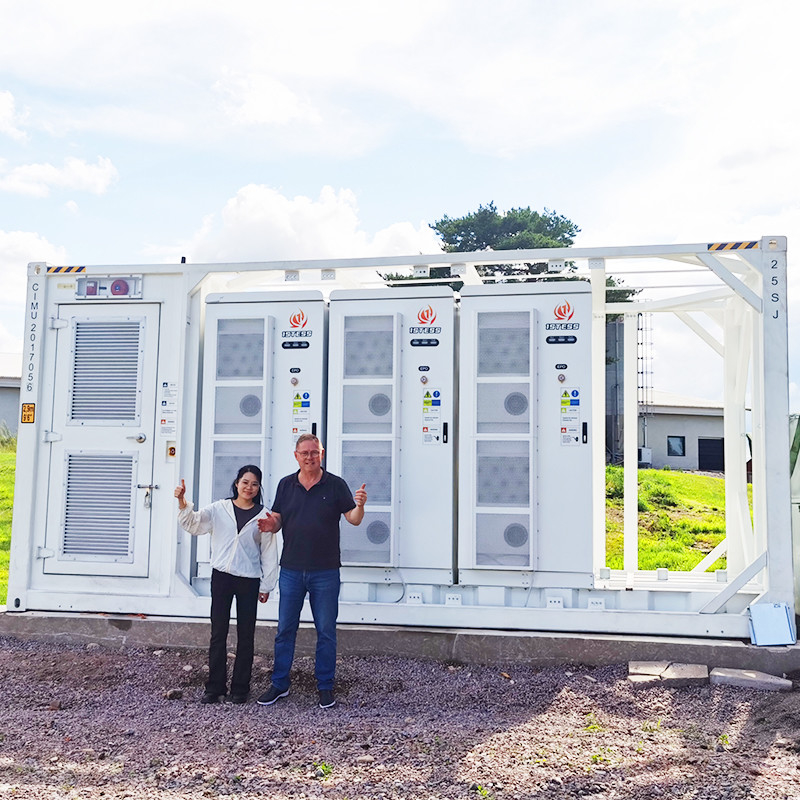 40ft Containerized Battery Energy Storage System 1MWh 2MWh 3MWh LiFePO4 Outdoor On-Grid Power Grid Stabilization and Peak Shaving 1stess