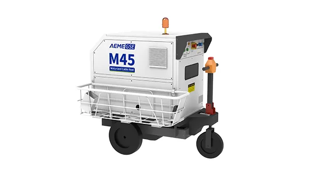 Cable Reel Motorized and Static Models for Ground Power Unit Connectivity AEME