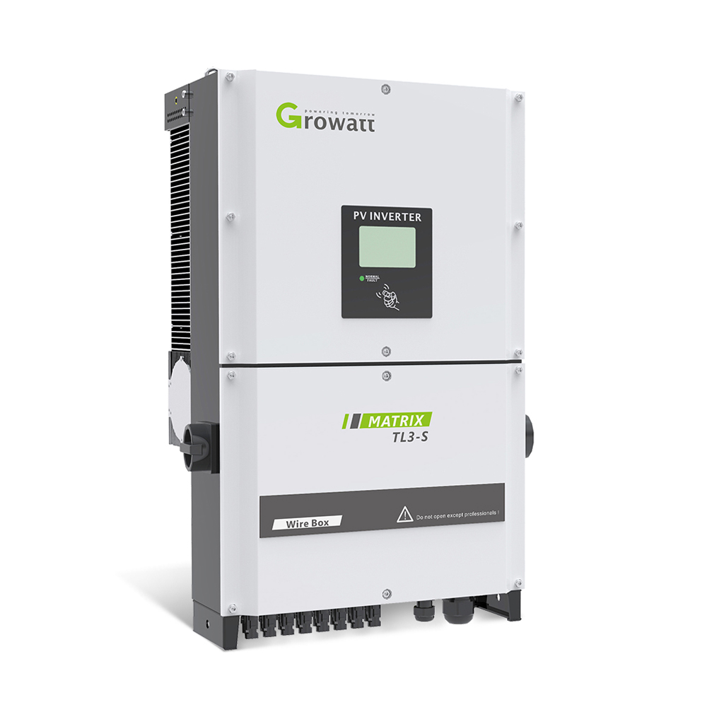 Sunway Growatt 30kw 50kw 380V Triple Phase On Grid Solar Inverter High Efficiency MPPT Tracking for Commercial and Industrial PV Systems
