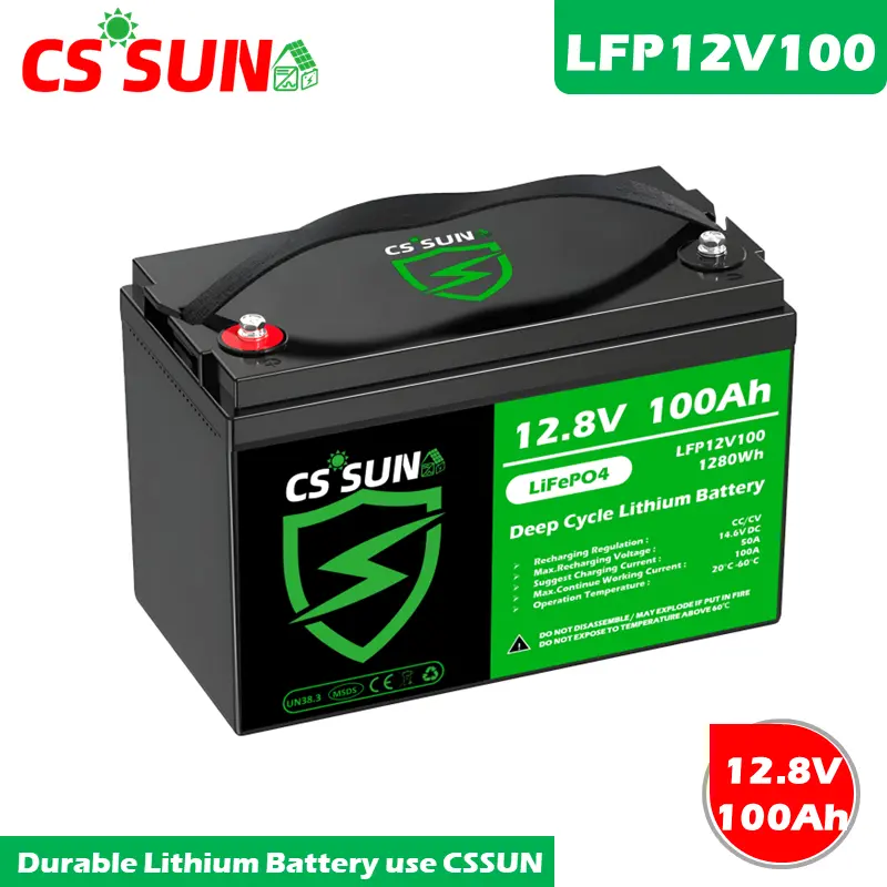 LFP12V400 12.8V 400Ah Lithium Battery Deep Cycle LiFePO4 Cell for Solar Off-Grid Energy Storage Systems