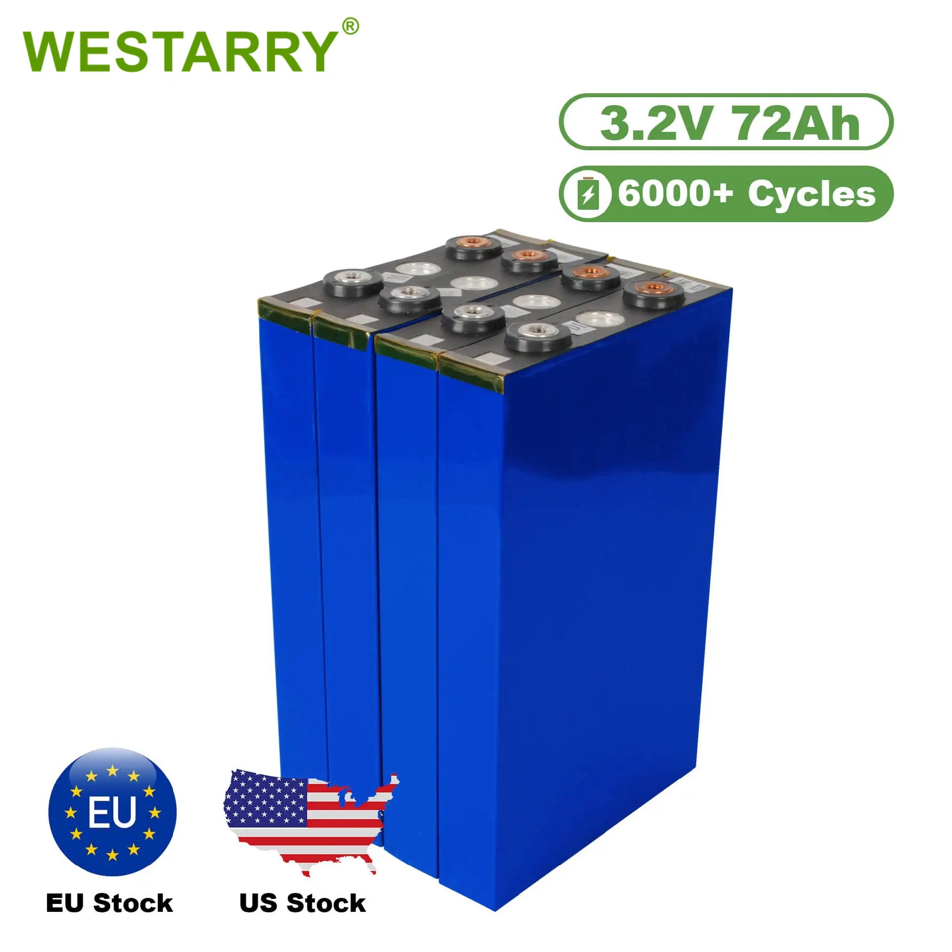 3.2v 72ah lifepo4 battery cells High-Capacity Long-Life Solar Storage RV Power Backup EVE