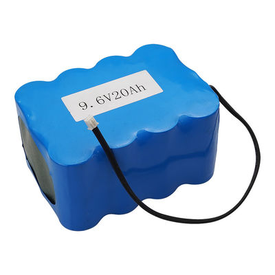 Rechargeable 6 Volt Lifepo4 20Ah Portable Battery Pack PVC Case Lightweight High-Cycle Life 6.4V 128Wh for Solar Storage and Backup Power