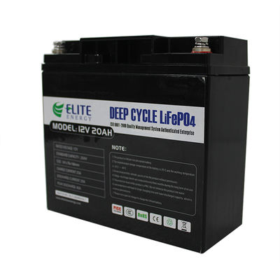 LiFePO4 Battery Pack 12.8V 20Ah High Density for Solar Street Light