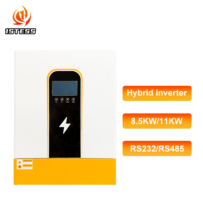 8.5kw 11KW Solar Inverter Pure Sine Wave MPPT Off Grid Hybrid System with Lithium Battery Activation for Home and Industrial Use
