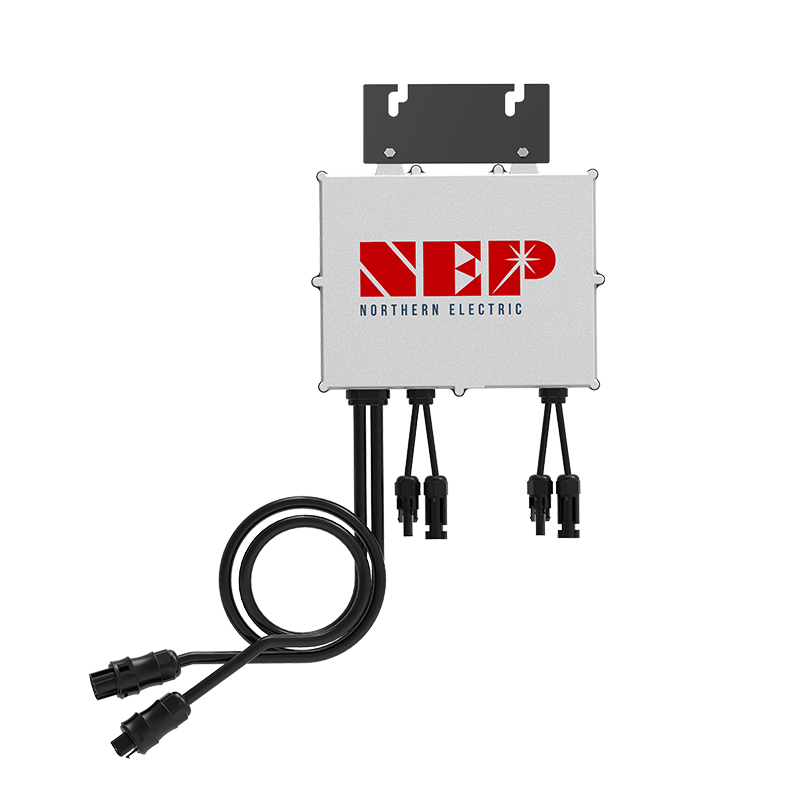 NEP 600w 800w 220V Single Phase Micro Inverter High Efficiency 95.5% MPPT for Residential Solar Systems Sunway