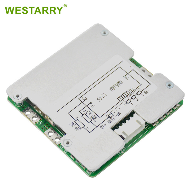 14s 15a 48v Bms For Li-ion Battery Pack With Balance High-Performance Protection Board for E-bike and Electric Motorcycle Westarry