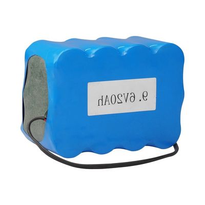 Rechargeable 6 Volt Lifepo4 20Ah Portable Battery Pack PVC Case Lightweight High-Cycle Life 6.4V 128Wh for Solar Storage and Backup Power