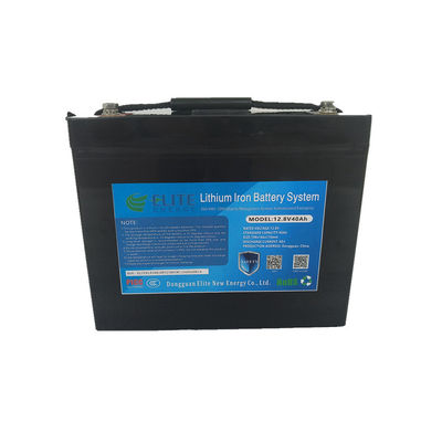 12V 512wh Lithium Ion Battery Energy Storage 40Ah LiFePO4 Battery Pack High-Cycle Life for Solar Storage and Backup Power