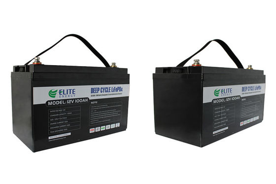 1280Wh 12V 100Ah LFP LiFePO4 Battery Pack High Safety Cycle Life for Caravan Solar Storage