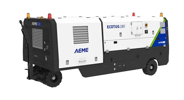 ECOTUG 180 180kVA 400Hz Ground Power Unit with Dual Voltage Output for Aircraft Stand and Remote Operations AEME