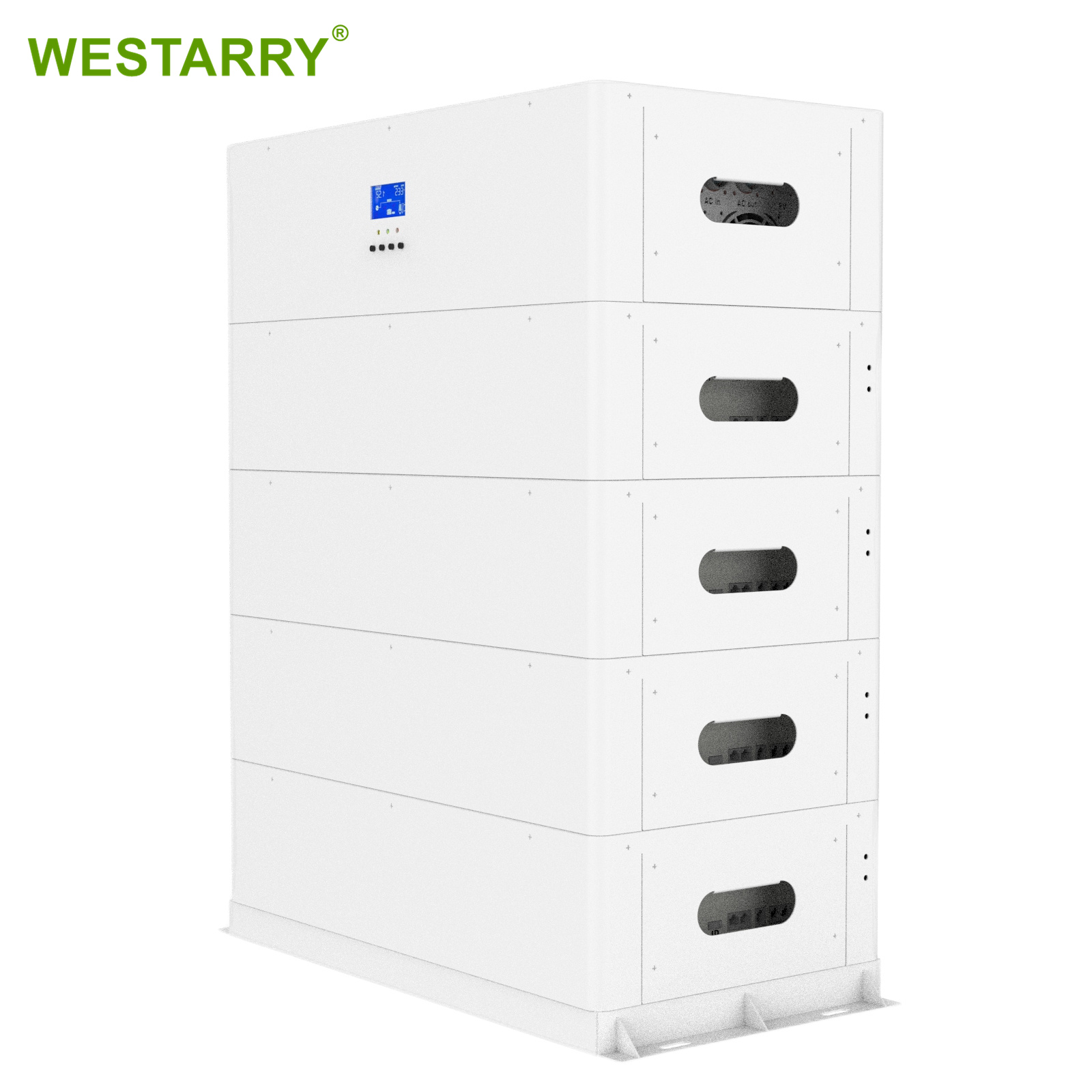 40kwh All in One Solar System 50V 400V Lithium Battery Integrated Inverter for Home Backup Power Westarry