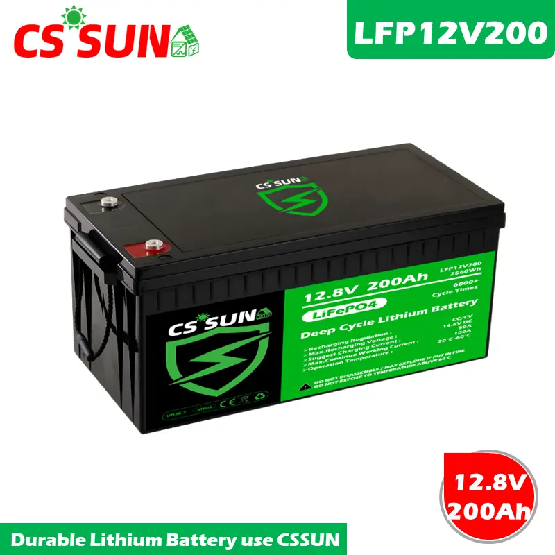 LFP12V250 12.8V 250Ah Lithium Battery Deep Cycle Long Life 6000 Cycles Off Grid Solar Wind System