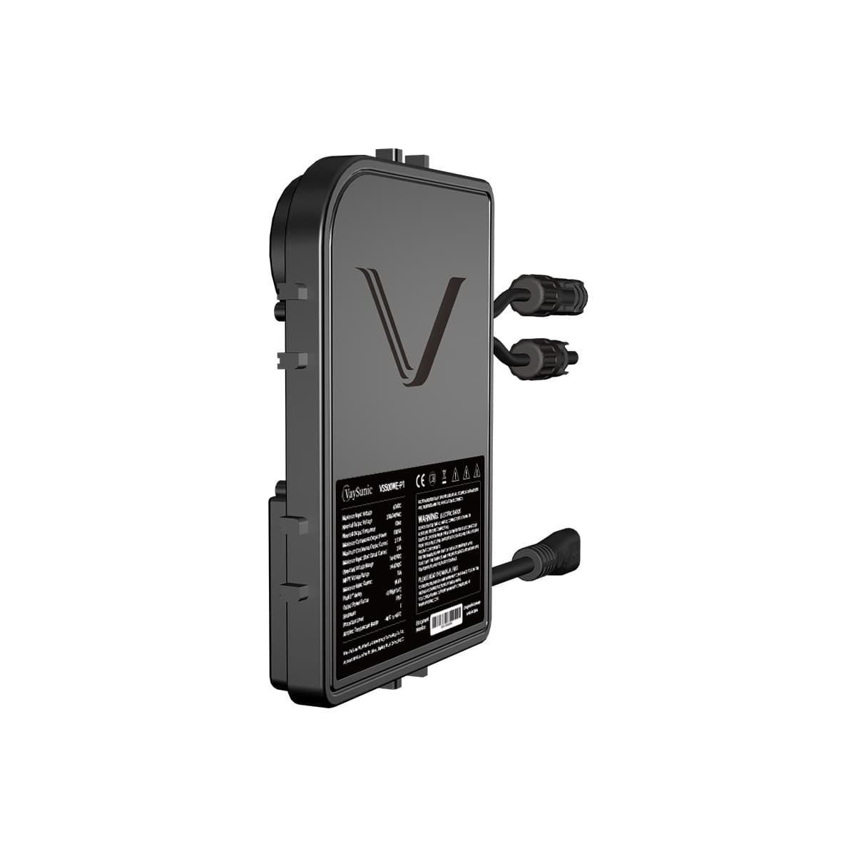 VS Series High-Power Microinverters with MC4 Connectors for Solar Energy Systems VaySunic