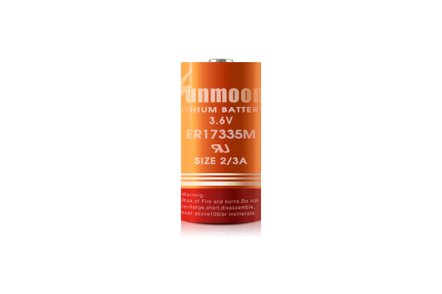 ER17335M LI/SOCl? High Energy Density 1700mAh 3.6V Battery for IoT, Alarms, Utility Meters, Automotive Telematics