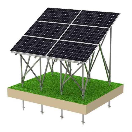 SG6 Ground Mounting System Heavy Snow Load Resistant for Open Field Solar Projects Yanglin