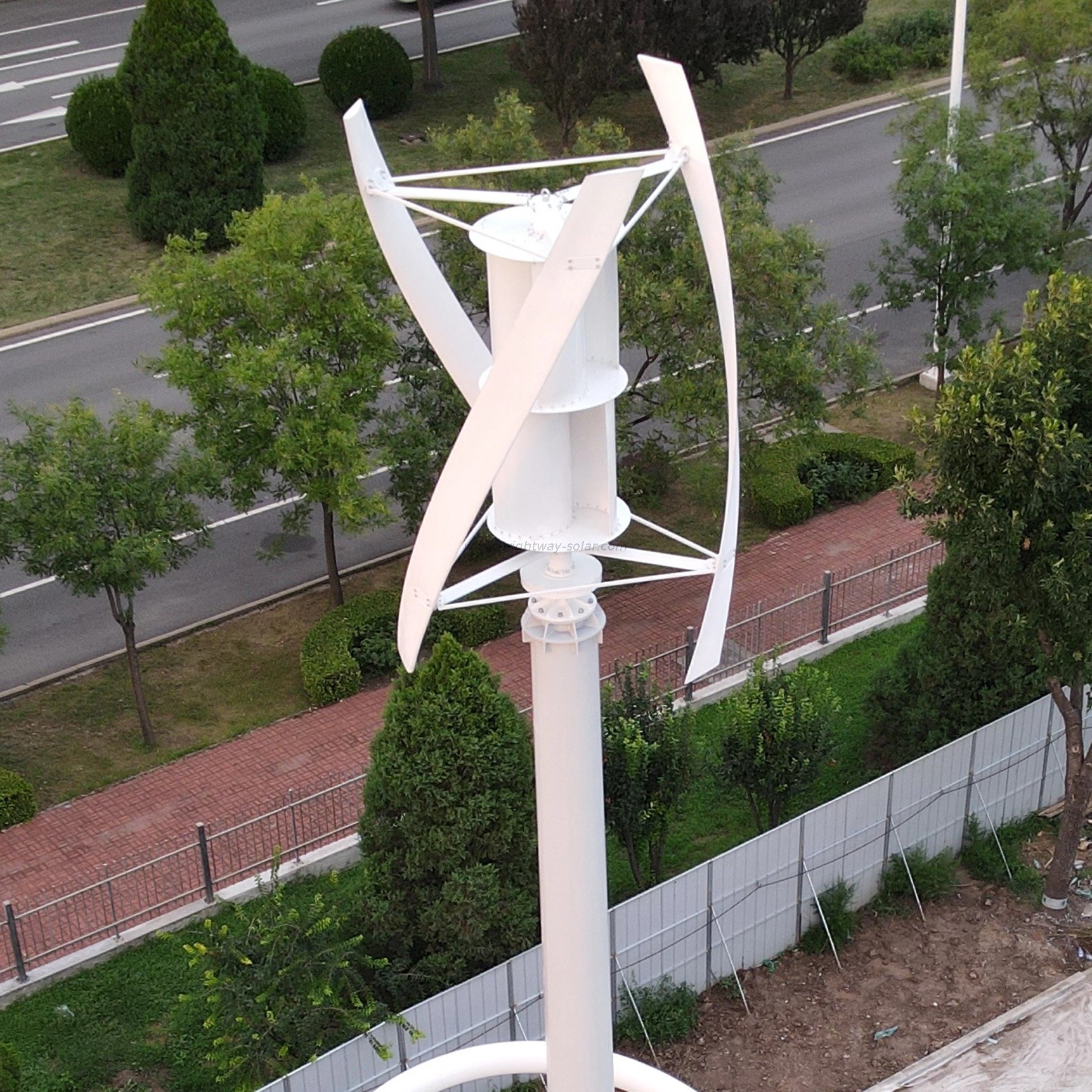 10kW Low Noise Vertical Windmill Generator Coreless Design for Residential and Commercial Power Supply Brightway