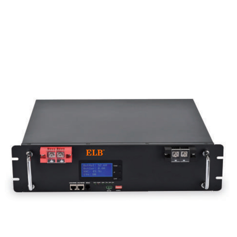 48V 50Ah Battery LiFePO4 2560Wh 6000 Cycles for Solar Energy Storage ELB