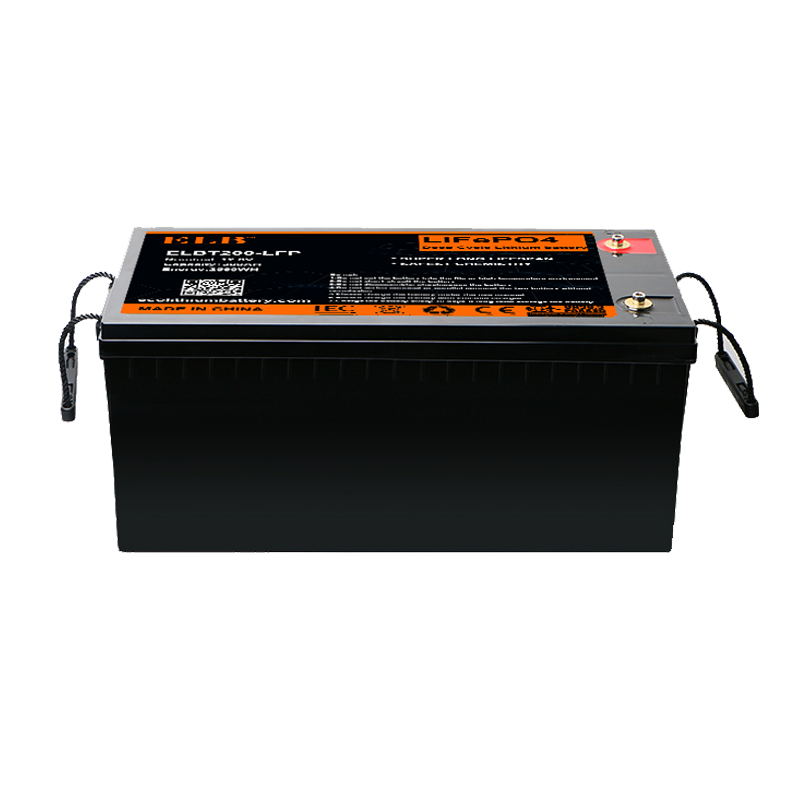 12V 200Ah Battery LiFePO4 High Cycle Life 4000+ Fast Charging for Solar Storage and Off-Grid Systems ELB