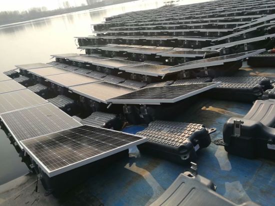 1MW Distributed Surface Floating Grid-Tied Solar Power System High-Efficiency Water-Cooled PV Plant for Utility-Scale Floating Solar Farms Brightway