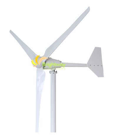 Wind Turbine Generator 1000W-2500W Low Start-up Speed 48V/96V for Home and Off-grid Power Systems