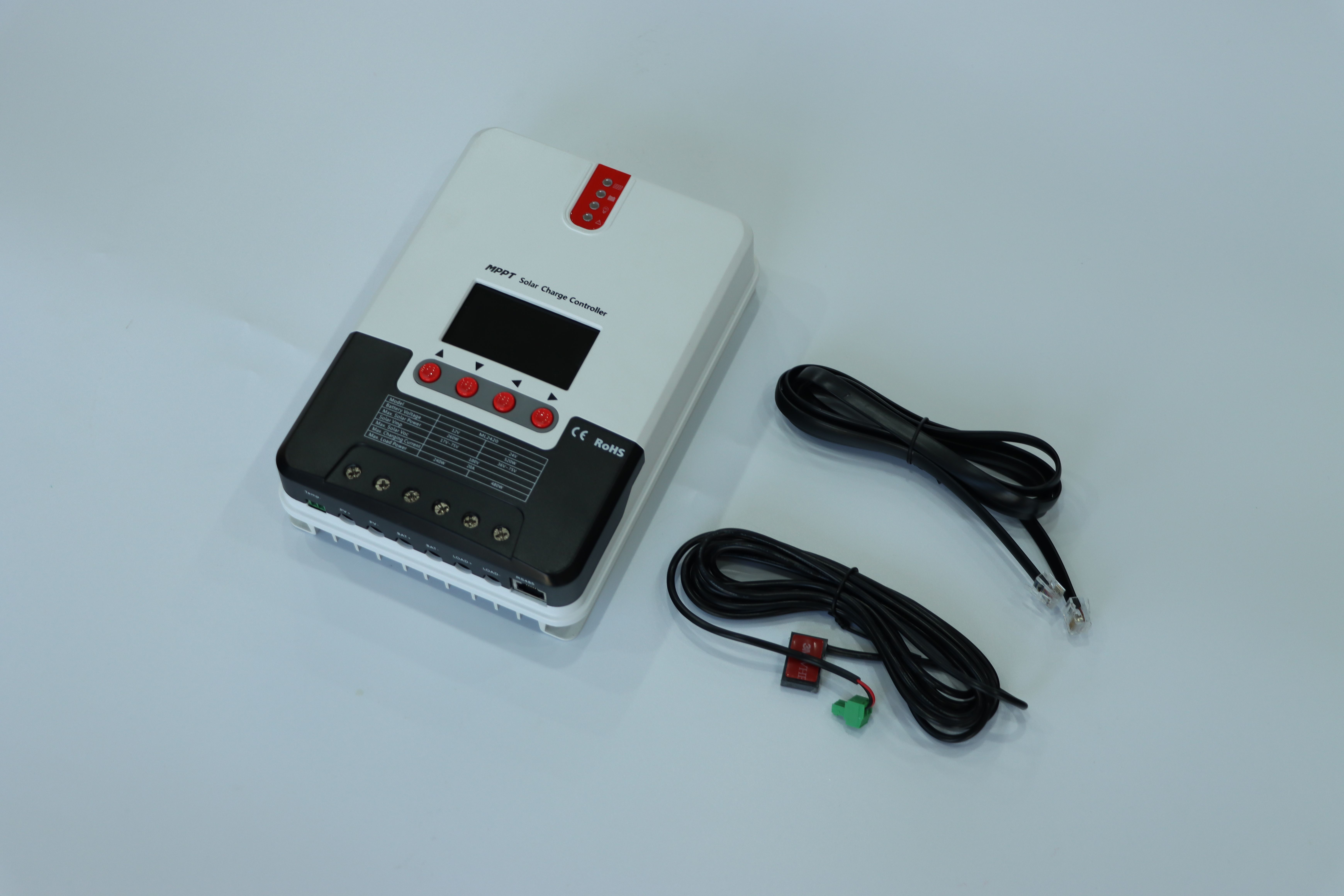 MPPT Solar Charge Controller 48V 30A/60A with LCD Display for Off-Grid Solar Systems