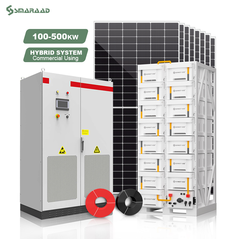 Smaraad Commercial Energy Storage System 100-500KW Flexible Efficient Industrial & Commercial Use