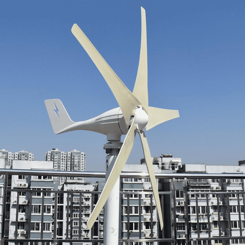 Smaraad SZ 600W-800W Horizontal Wind Turbine Low Start-up Speed High Energy Efficiency for Off-grid Power Supply and Residential Use
