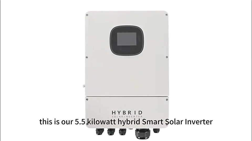 4-6 kw IP65 Hybrid Solar Inverter 5000W Output, 1-6 Units Parallel, 500Vdc Open Circuit for Residential and Commercial PV Systems