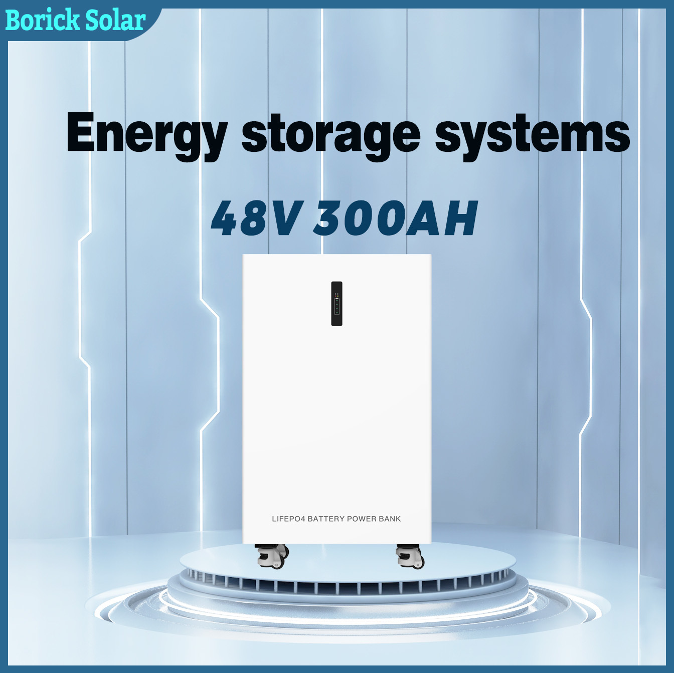 Lithium Battery Energy Storage W-LFP1615 51.2V 300Ah Long Life 20-Year for Home and Commercial Use