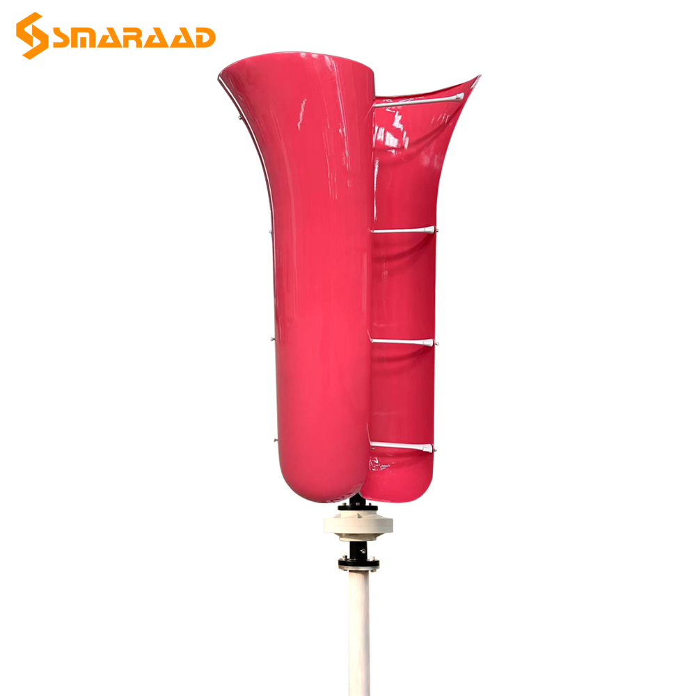 1KW Vertical Axis Wind Turbine Low Start-up Speed Home Use Power Generation ST-1000