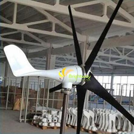 400W 500W 600W Small Wind Turbine Generator Low Start-up Speed High Efficiency Off-Grid Power Supply for Residential and Remote Areas