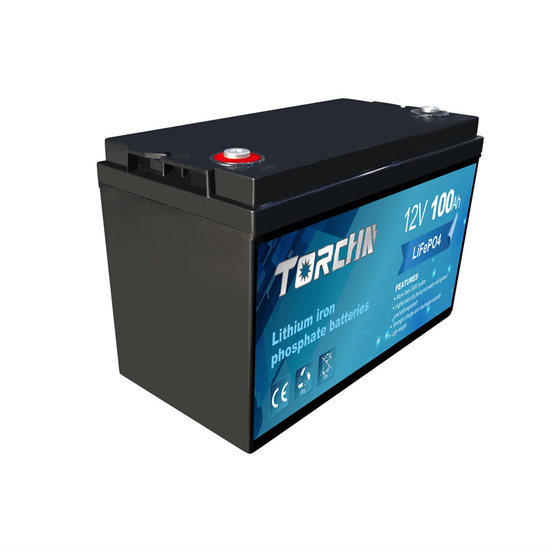 12v 100Ah Lithium Battery High Energy Efficiency Long Cycle Life for Solar Storage and UPS Systems