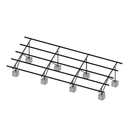 Aluminum Solar Ground Mounting Systems High Pre-Assembled for Open Field Residential and Commercial Projects YANGLIN