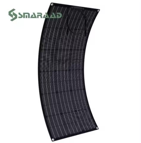 Flexible Solar Panel 100W Monocrystalline Foldable Portable for Outdoor Use SMARAAD