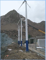 Wind Turbine Generator 100W-400W Lightweight Portable Design for Off-Grid Power Supply Brightway