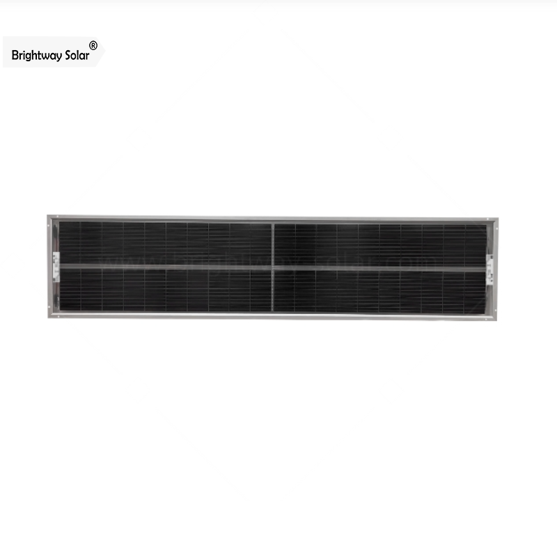 200W BIPV SOLAR PANEL 11.4V Monocrystalline Silicon High Efficiency for Roof Integration and Off-Grid Systems Brightway Solar