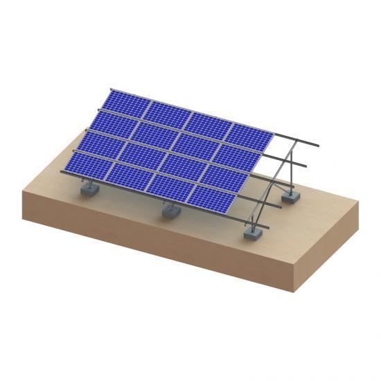 Aluminum Solar Ground Mounting Systems High Pre-Assembled for Open Field Residential and Commercial Projects YANGLIN