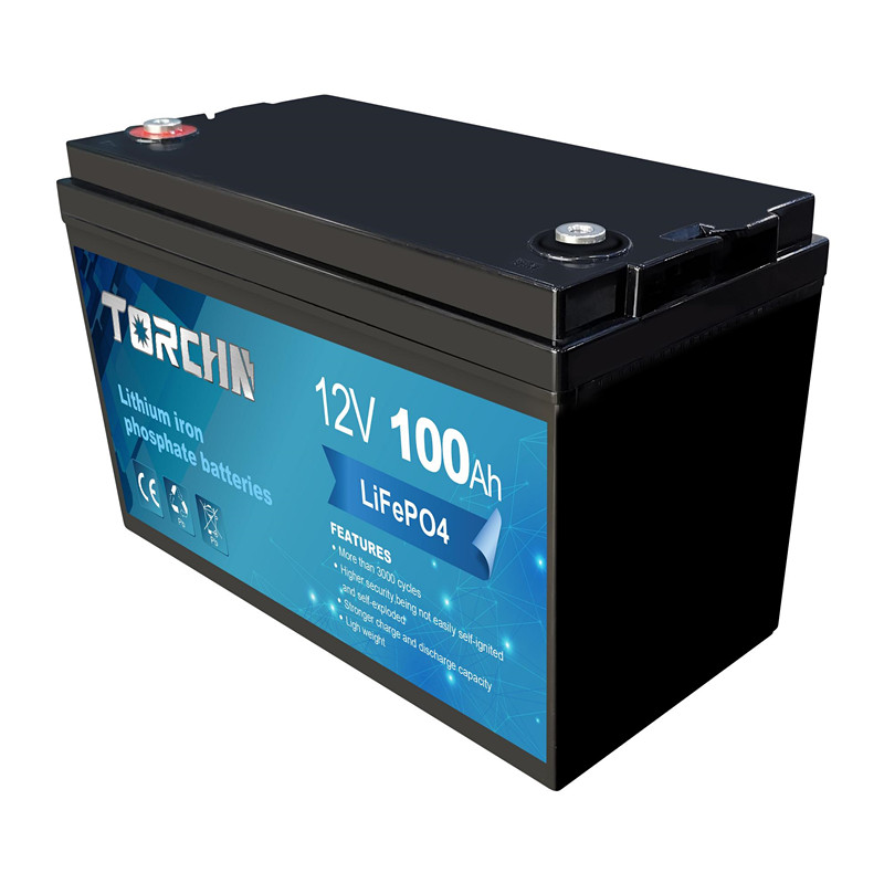12v 100Ah Lithium Battery High Energy Efficiency Long Cycle Life for Solar Storage and UPS Systems